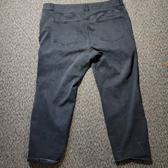 Lane Bryant Designed in New York City Black Wash Jeans Size 28 - Picture 7 of 14